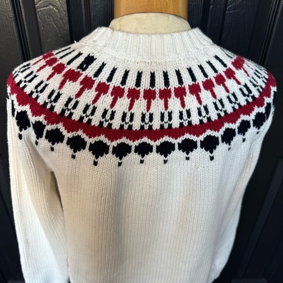 J. Crew Fair Isle sweater M - Picture 8 of 11